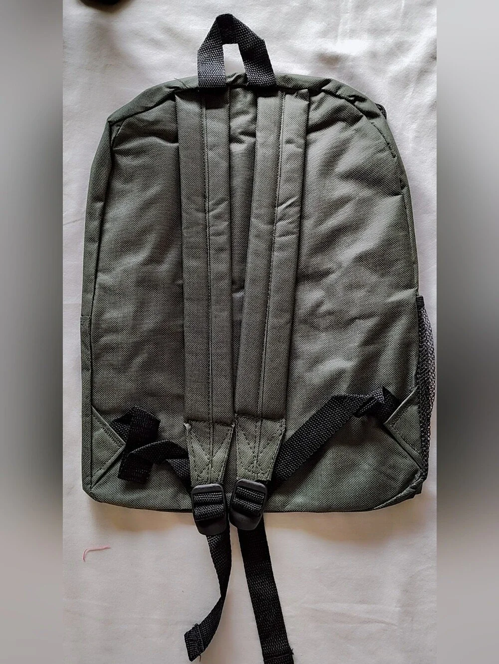 17 Inch Olive Green Backpack